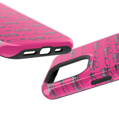 Trouble Print Magnetic Impact-Resistant iPhone Cover