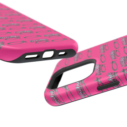 Trouble Print Magnetic Impact-Resistant iPhone Cover