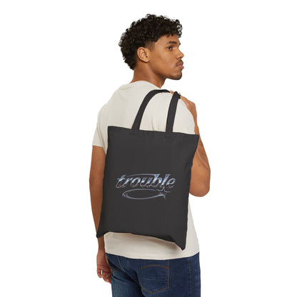 Trouble Graphic Tote Bag