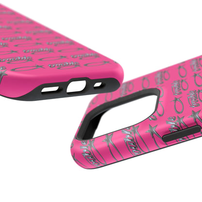 Trouble Print Magnetic Impact-Resistant iPhone Cover