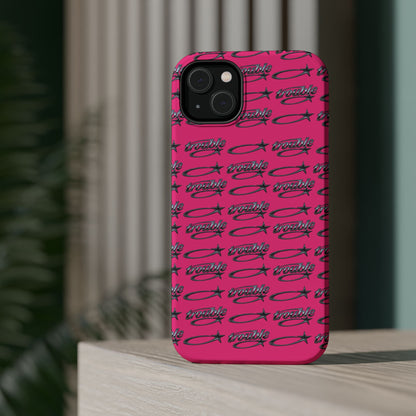 Trouble Print Magnetic Impact-Resistant iPhone Cover