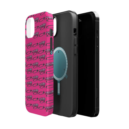 Trouble Print Magnetic Impact-Resistant iPhone Cover