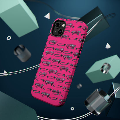 Trouble Print Magnetic Impact-Resistant iPhone Cover