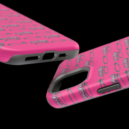 Trouble Print Magnetic Impact-Resistant iPhone Cover