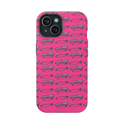 Trouble Print Magnetic Impact-Resistant iPhone Cover