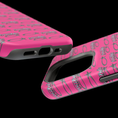 Trouble Print Magnetic Impact-Resistant iPhone Cover