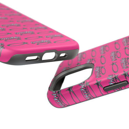Trouble Print Magnetic Impact-Resistant iPhone Cover