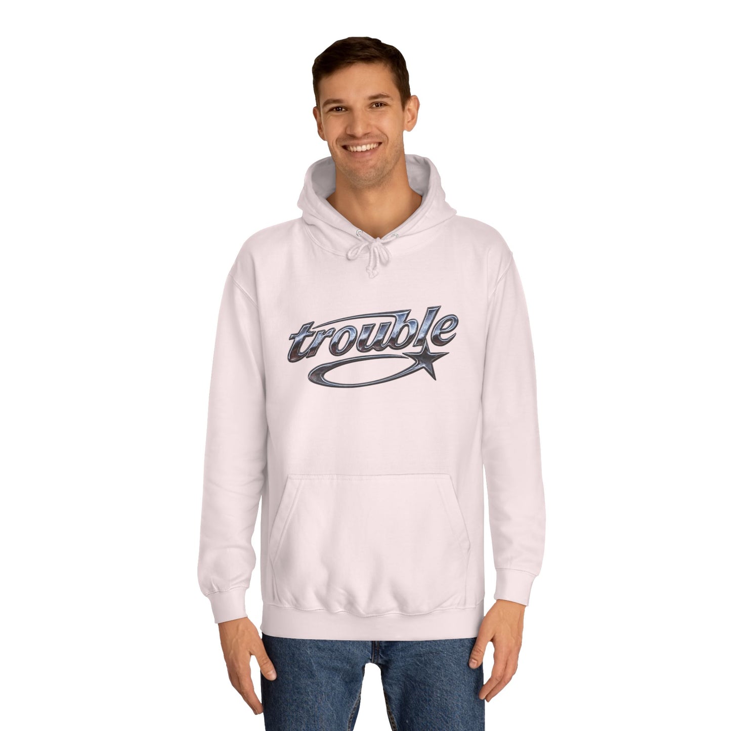 Trouble Script Hoodie