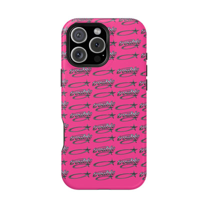 Trouble Print Magnetic Impact-Resistant iPhone Cover