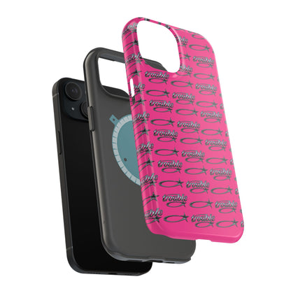Trouble Print Magnetic Impact-Resistant iPhone Cover