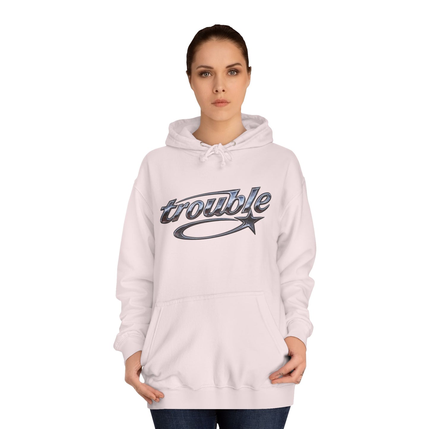 Trouble Script Hoodie