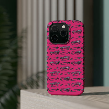 Trouble Print Magnetic Impact-Resistant iPhone Cover