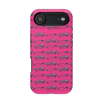Trouble Print Magnetic Impact-Resistant iPhone Cover
