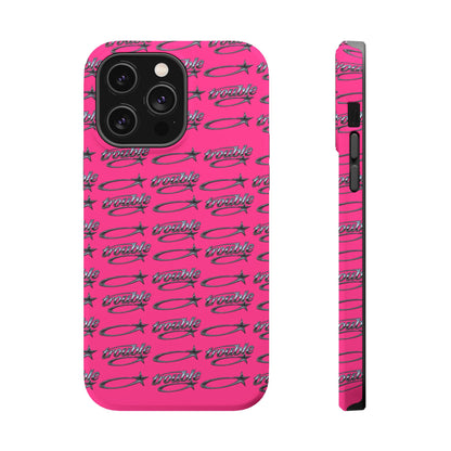 Trouble Print Magnetic Impact-Resistant iPhone Cover