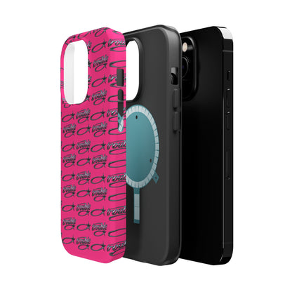 Trouble Print Magnetic Impact-Resistant iPhone Cover