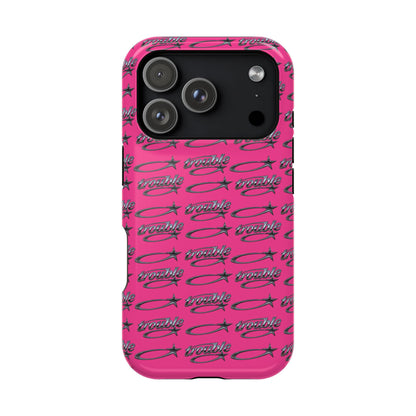 Trouble Print Magnetic Impact-Resistant iPhone Cover