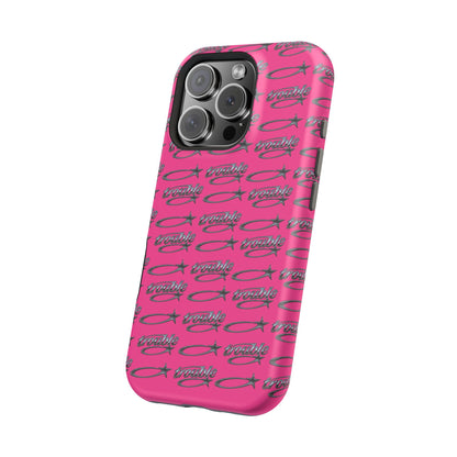 Trouble Print Magnetic Impact-Resistant iPhone Cover