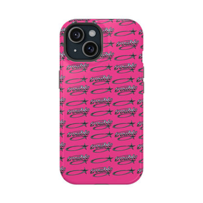 Trouble Print Magnetic Impact-Resistant iPhone Cover