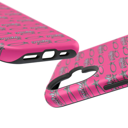 Trouble Print Magnetic Impact-Resistant iPhone Cover