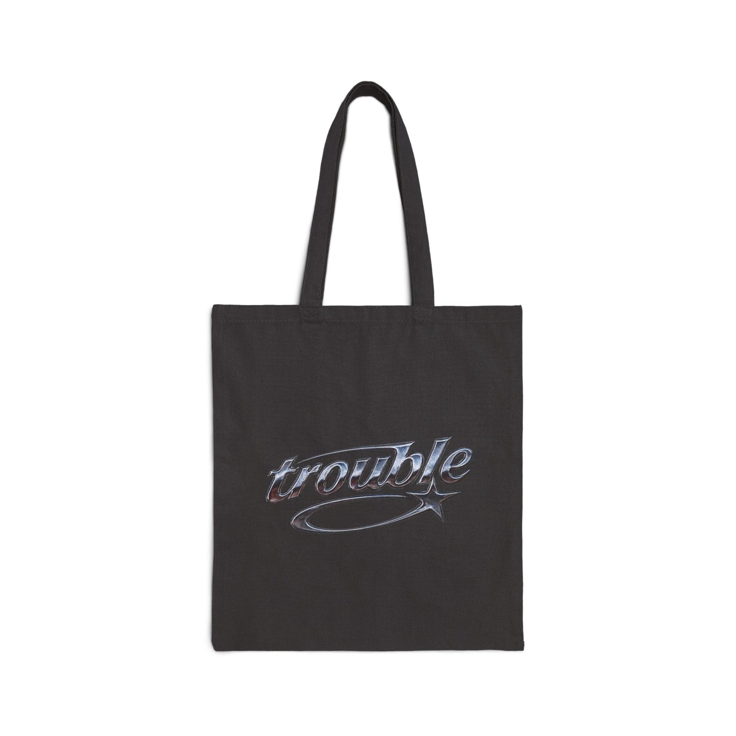 Trouble Graphic Tote Bag