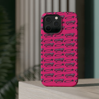 Trouble Print Magnetic Impact-Resistant iPhone Cover