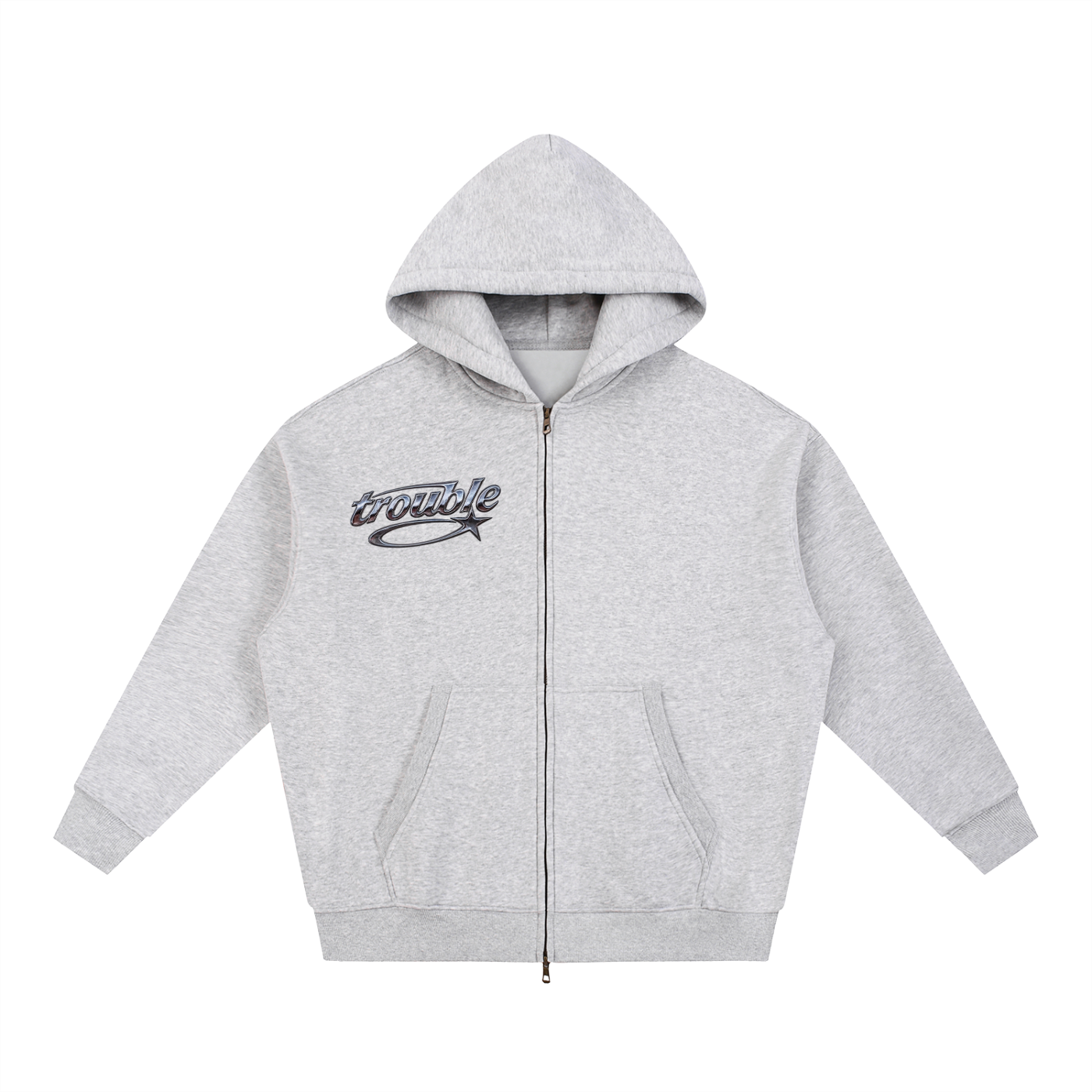 Essential Oversized Fleece Boxy Hoodie