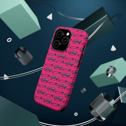 Trouble Print Magnetic Impact-Resistant iPhone Cover