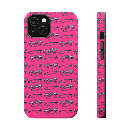 Trouble Print Magnetic Impact-Resistant iPhone Cover